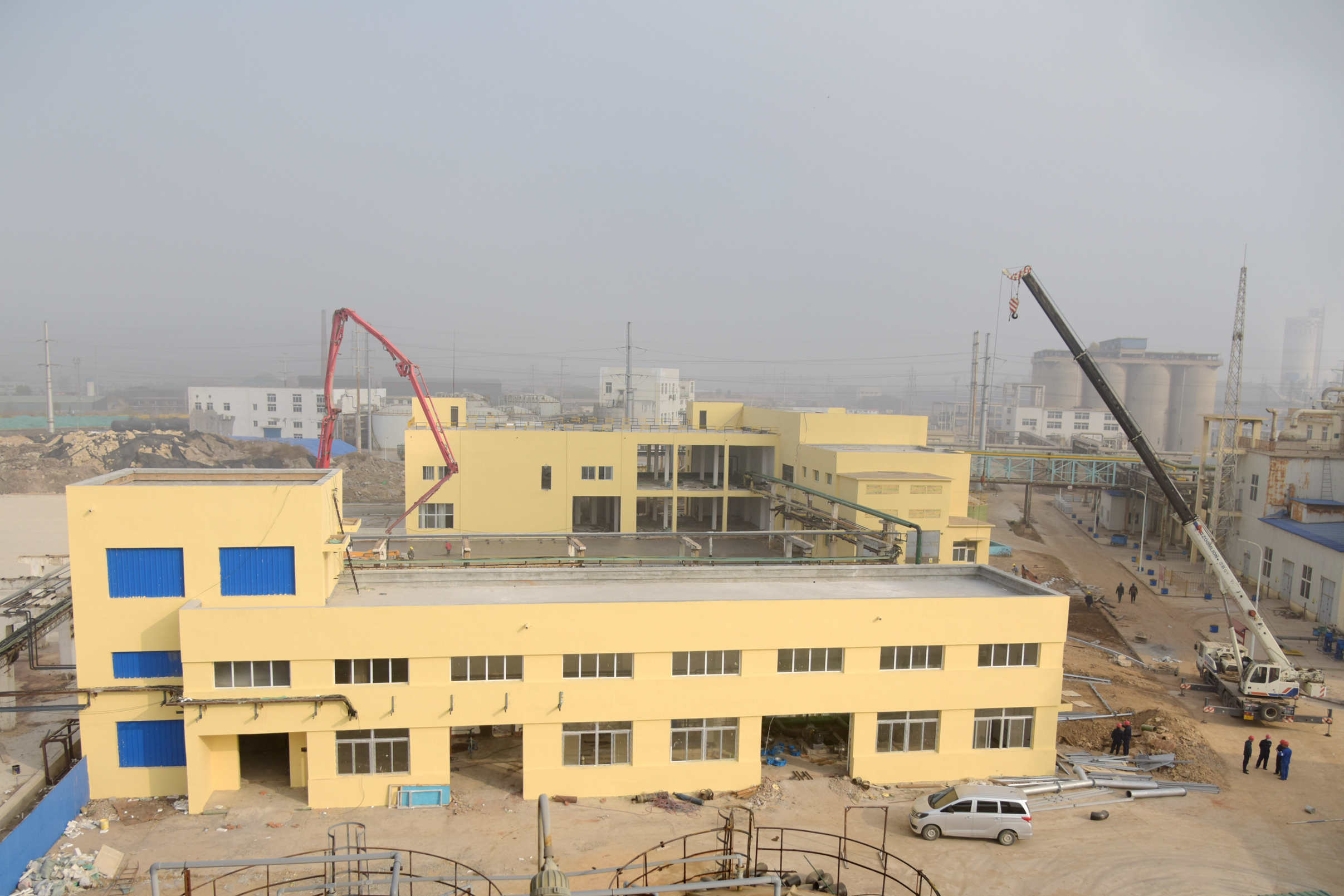 博猫游戏科技技改项目——事故氯气处理装置有序推进